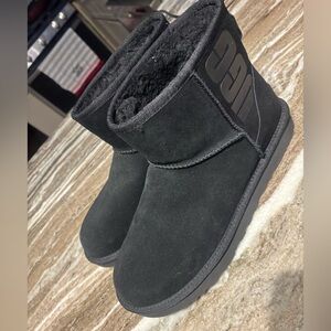 UGG Classic Black Shearling Boots